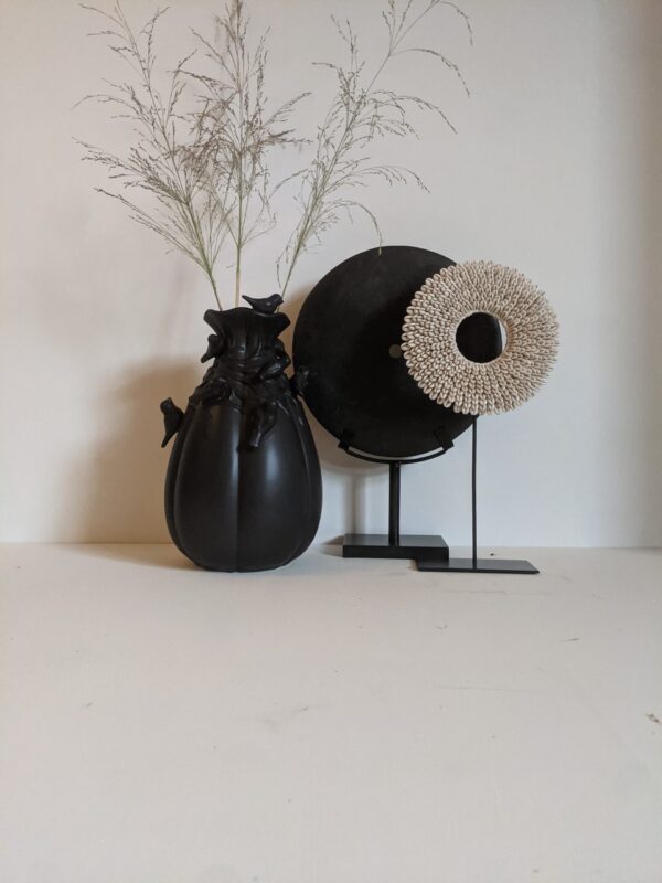 Bird vase mat black - Afbeelding 2