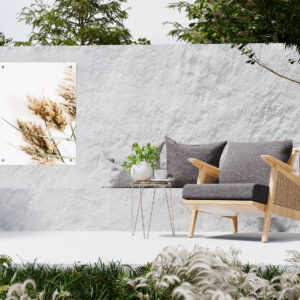 Tuinposter 'pluimen'