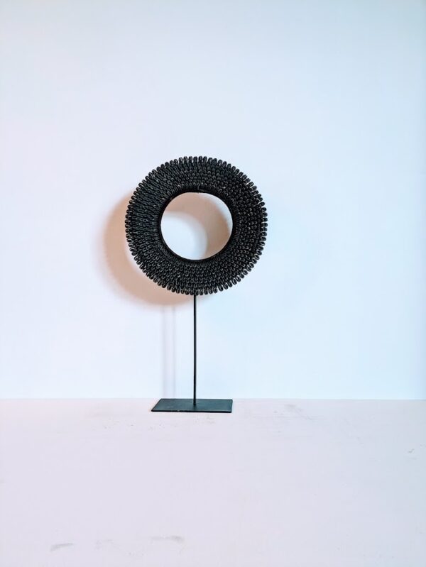 Schelpenkrans bruin hoog